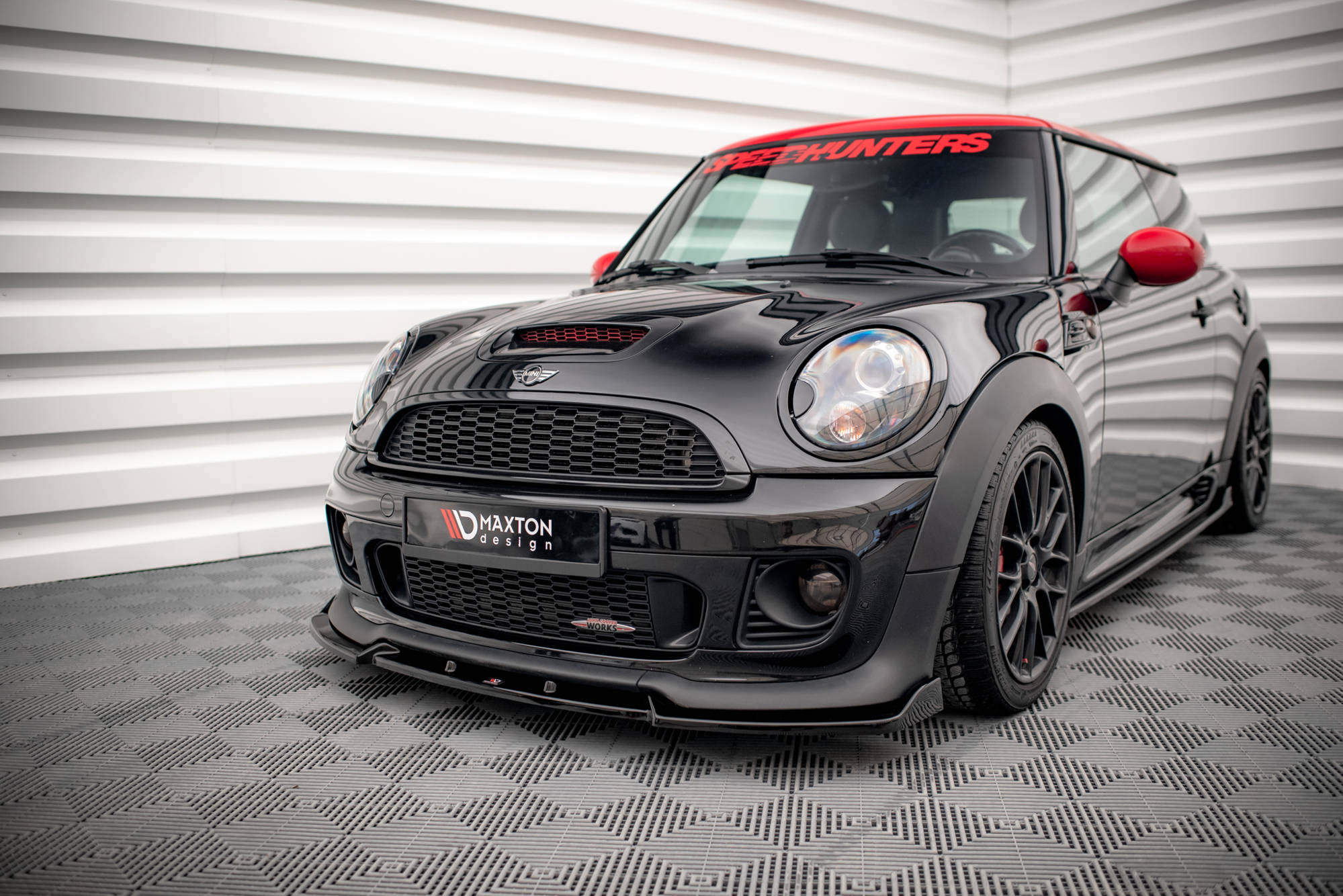 Maxton Design - Frontlippe V3 für Mini Cooper John Cooper Works R56 - Aerowerk.