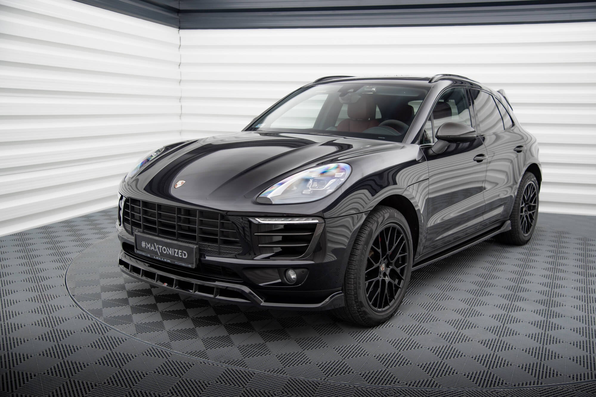 Maxton Design - Frontlippe V3 für Porsche Macan Mk1 - Aerowerk.
