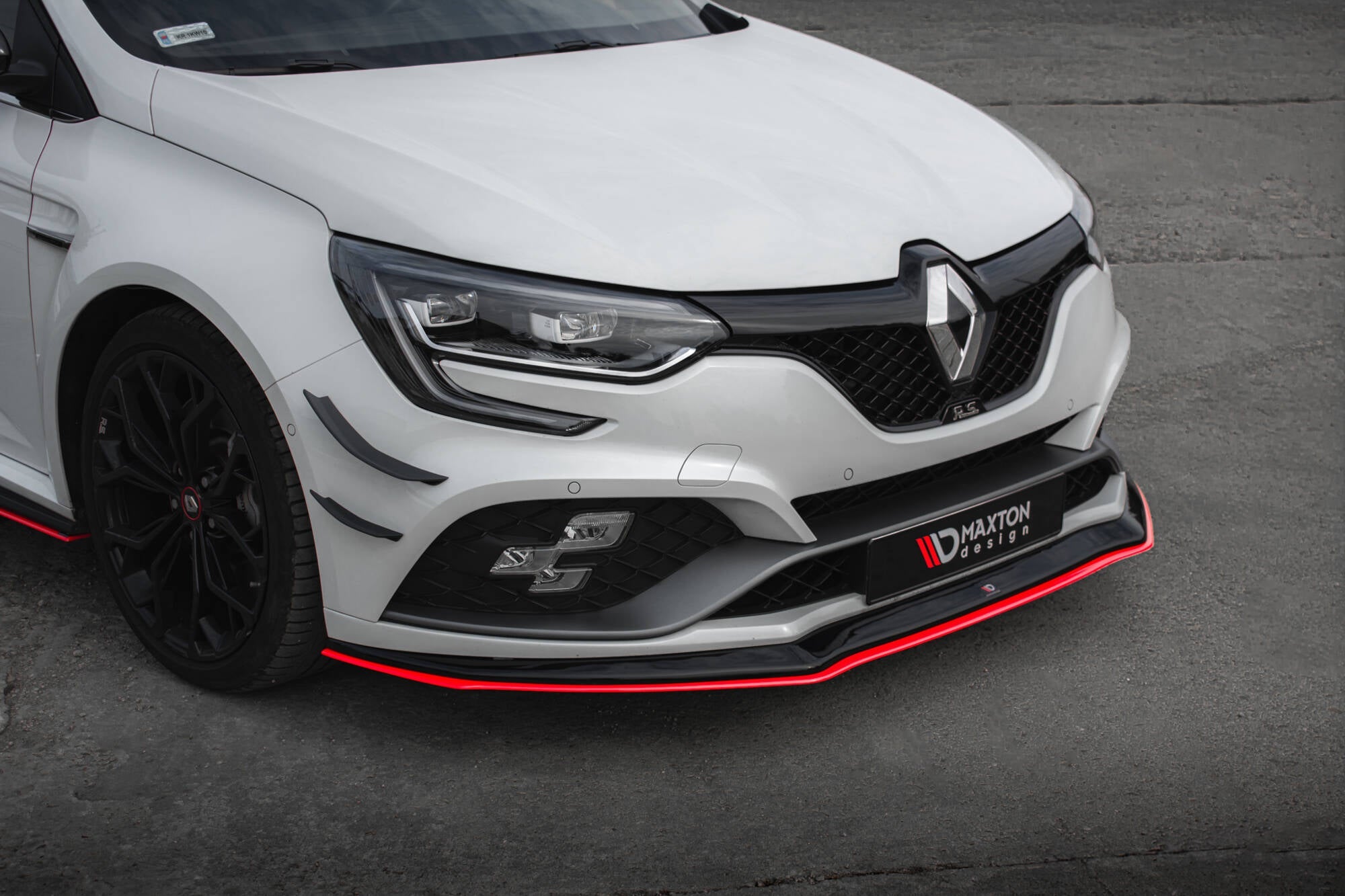 Maxton Design - Frontlippe V3 für Renault Megane RS Mk4 - Aerowerk.