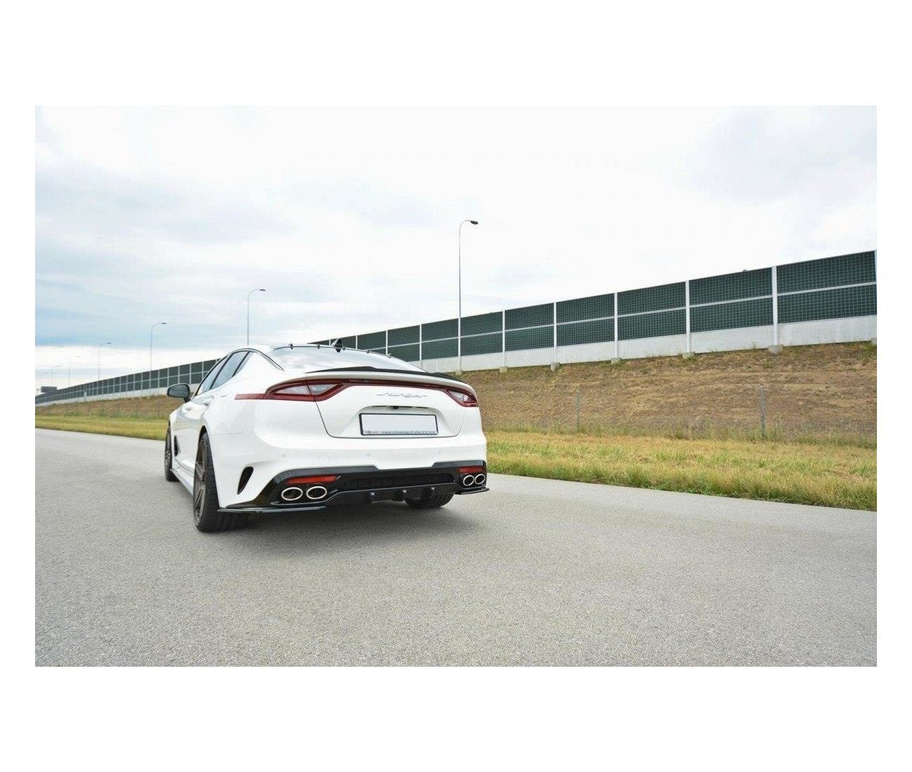 Heck Ansatz Diffusor für Kia Stinger Gt / GT-Line