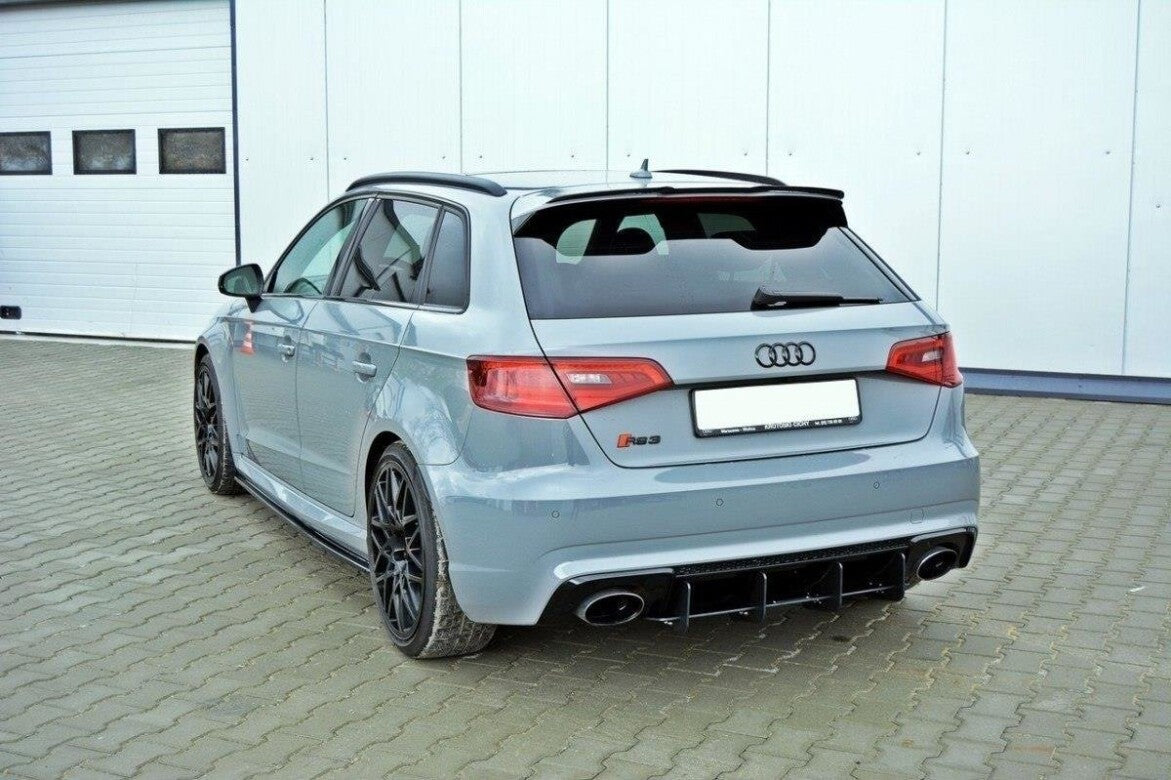 Heck Ansatz Diffusor Heckschürze für Audi RS3 8V SPORTBACK - Aerowerk.