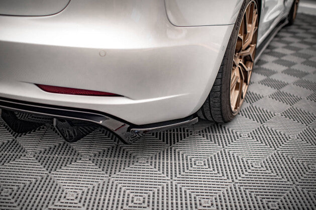 Heck Ansatz Diffusor V.2 für Tesla Model 3 - Aerowerk.