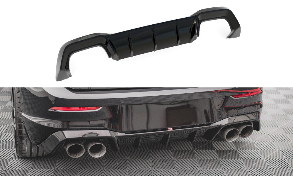 Heck Ansatz Diffusor V.1 für VW Golf R Mk8