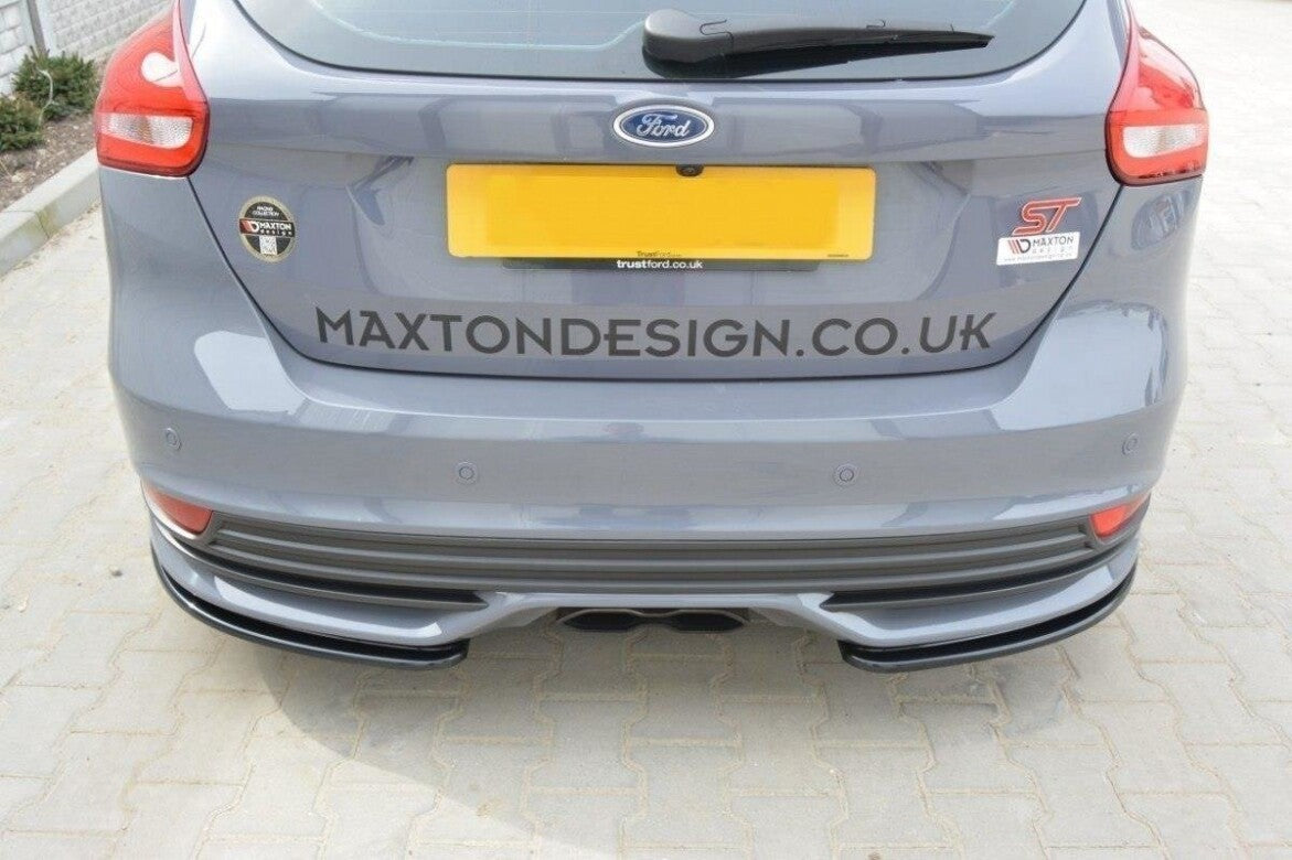 Heck Ansatz Flaps Diffusor für Ford Focus ST Mk3 FL