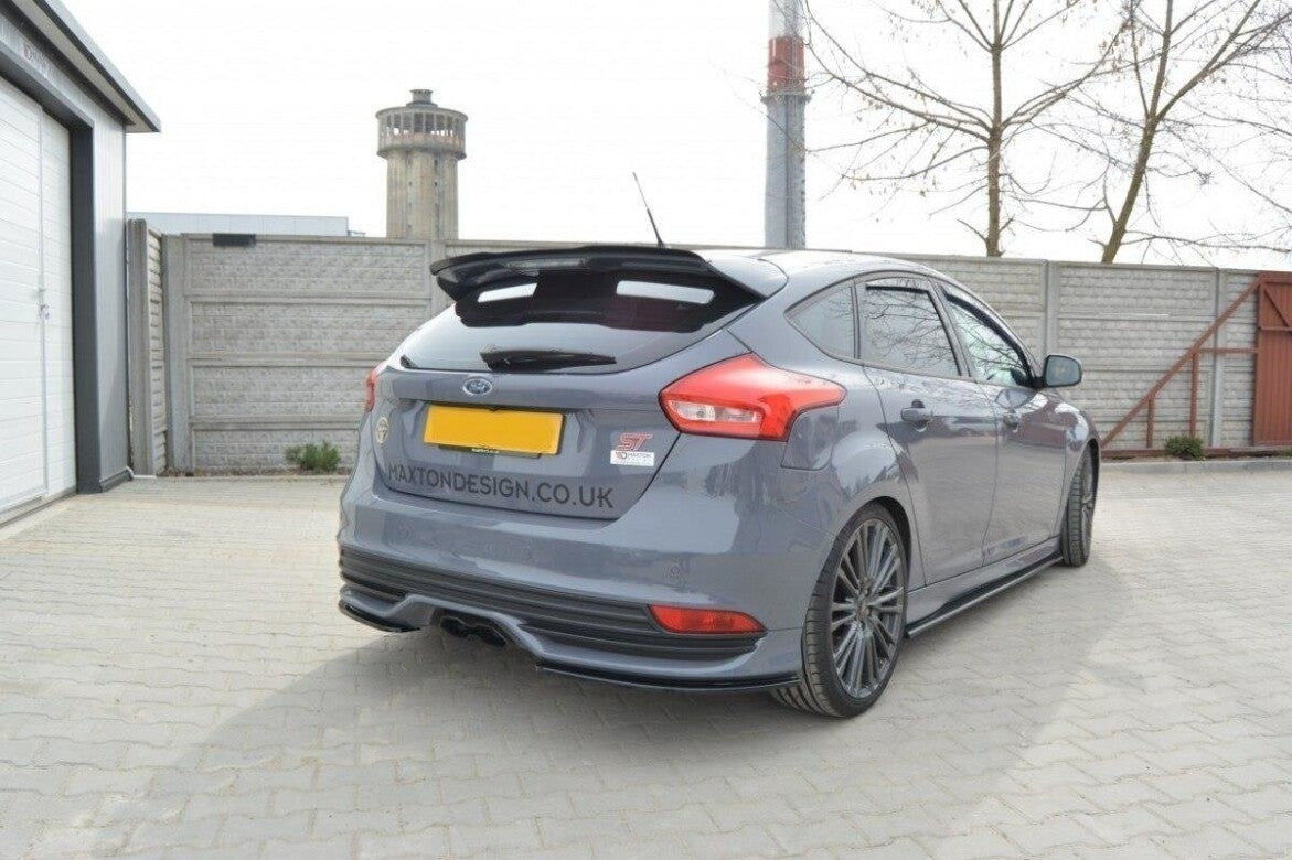 Heck Ansatz Flaps Diffusor für Ford Focus ST Mk3 FL