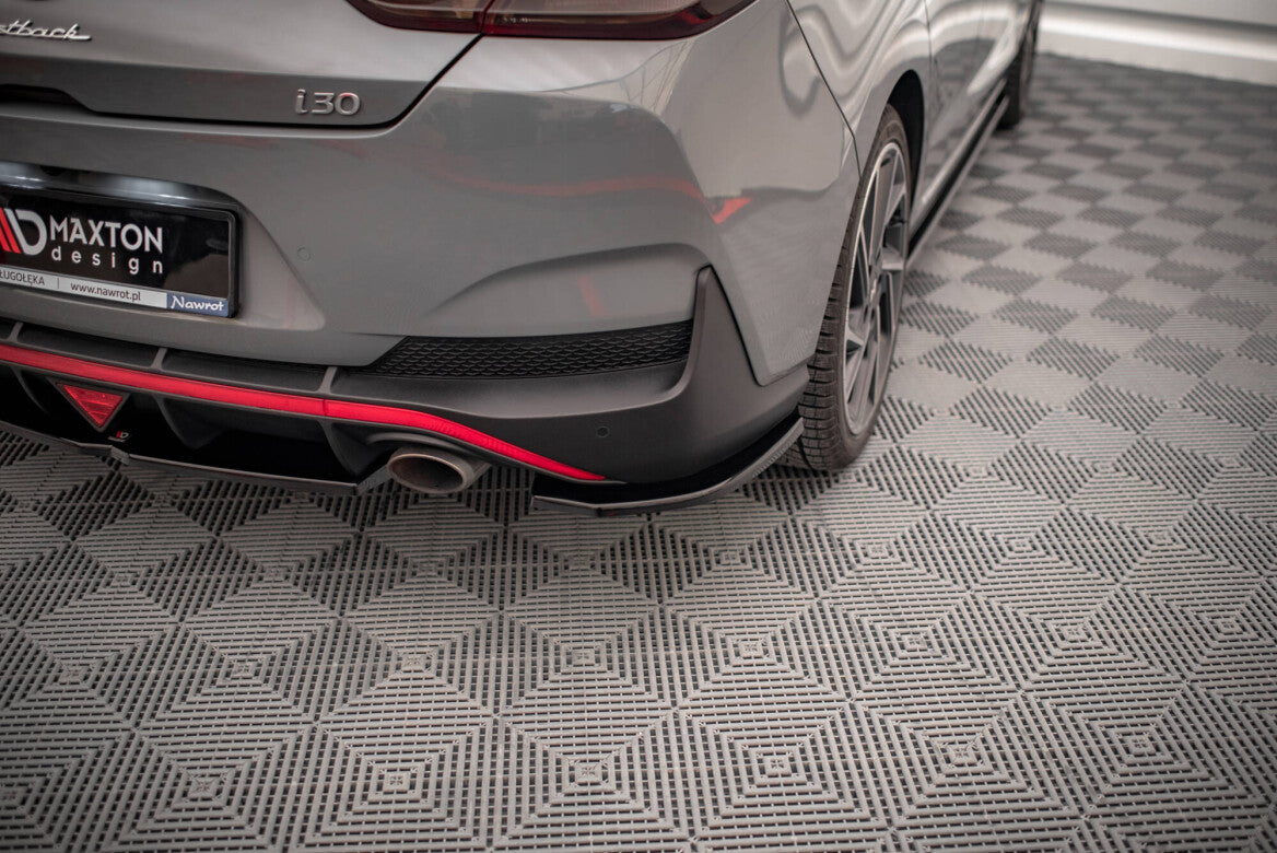Heck Ansatz Flaps Diffusor für Hyundai I30 Fastback N-Line FL