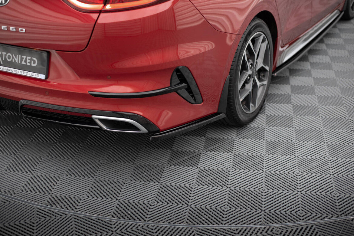 Heck Ansatz Flaps Diffusor für Kia ProCeed GT Mk3