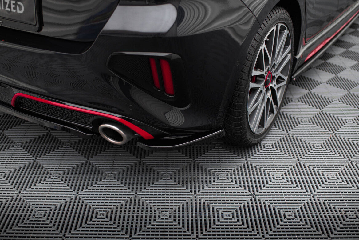 Heck Ansatz Flaps Diffusor für Kia Ceed GT Facelift - Aerowerk.