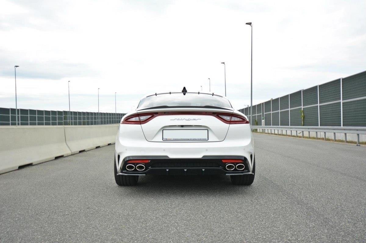 Maxton Design - Heck Ansatz Flaps Diffusor für KIA Kia Stinger Gt / GT - Line Mk1 - Aerowerk.