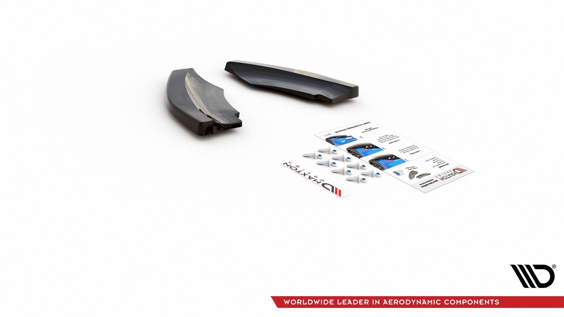 Maxton Design - Heck Ansatz Flaps Diffusor für Mini Countryman Mk2 F60 JCW - Aerowerk.