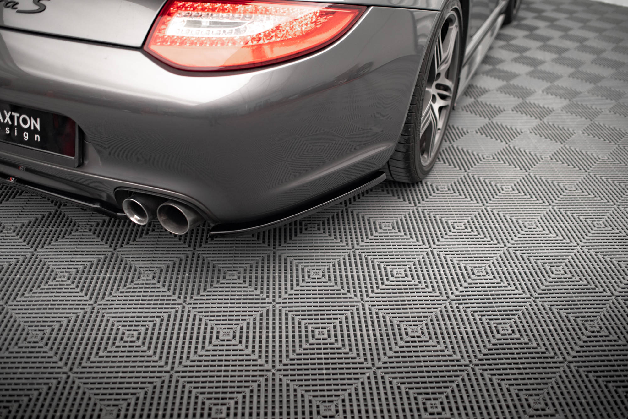 Maxton Design - Heck Ansatz Flaps Diffusor für Porsche 911 Carrera / Carrera GTS 997 Facelift - Aerowerk.