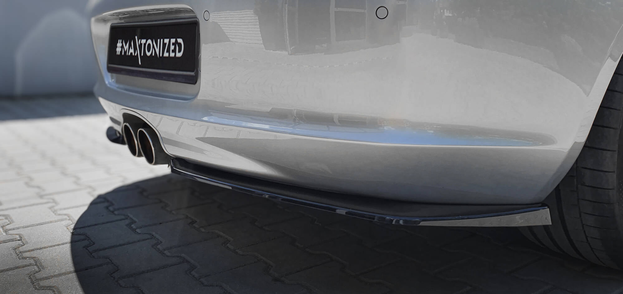 Maxton Design - Heck Ansatz Flaps Diffusor für Porsche Boxster 987 - Aerowerk.