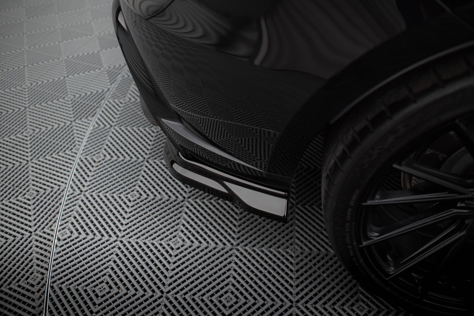 Maxton Design - Heck Ansatz Flaps Diffusor für Porsche Macan GTS Mk1 Facelift 2 - Aerowerk.
