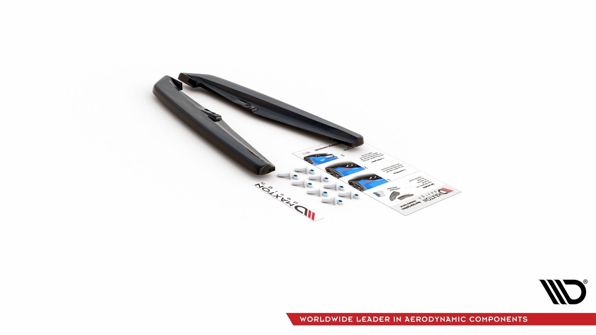 Maxton Design - Heck Ansatz Flaps Diffusor für Porsche Panamera Turbo 970 Facelift - Aerowerk.