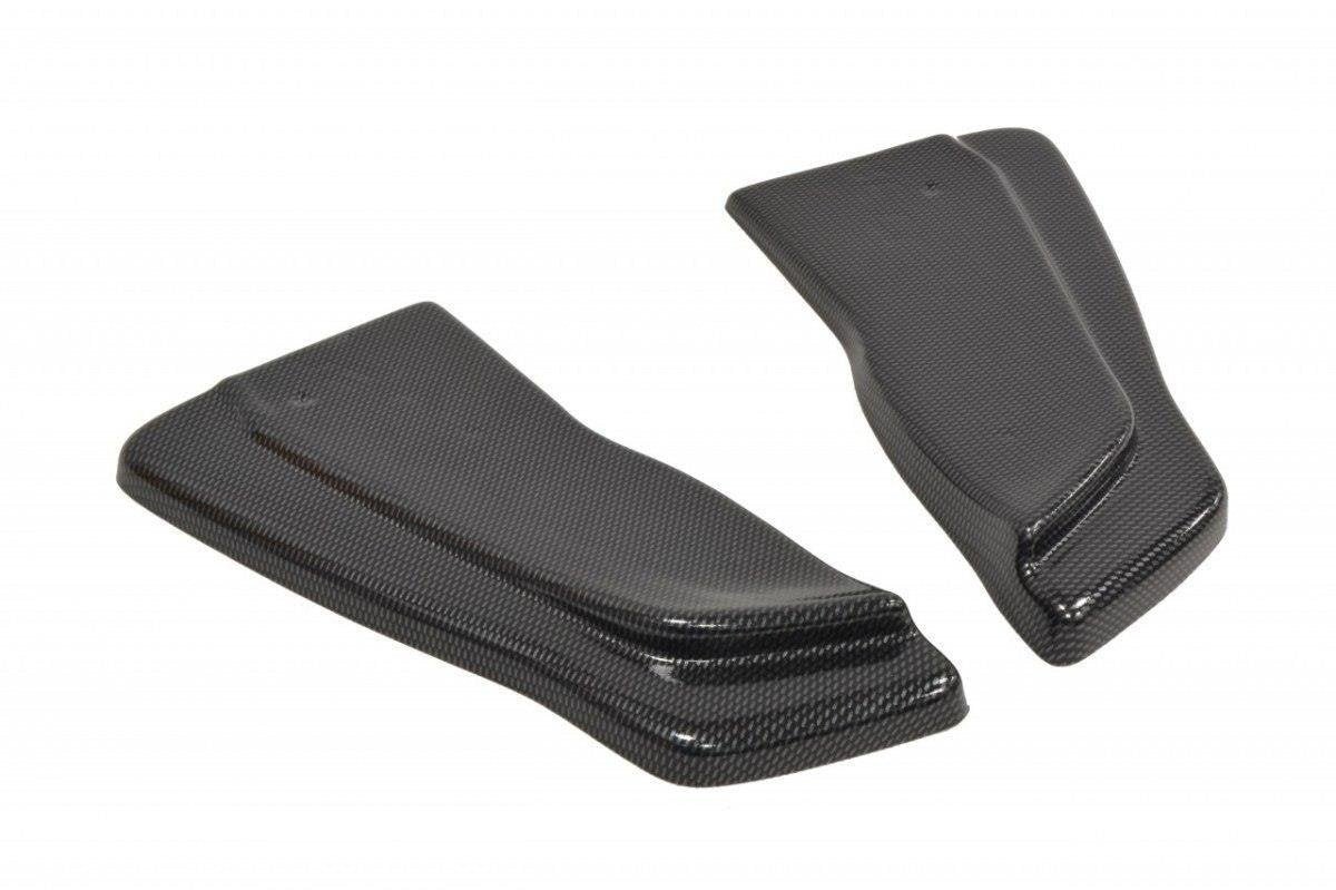 Maxton Design - Heck Ansatz Flaps Diffusor für RENAULT CLIO III RS Carbon Look - Aerowerk.