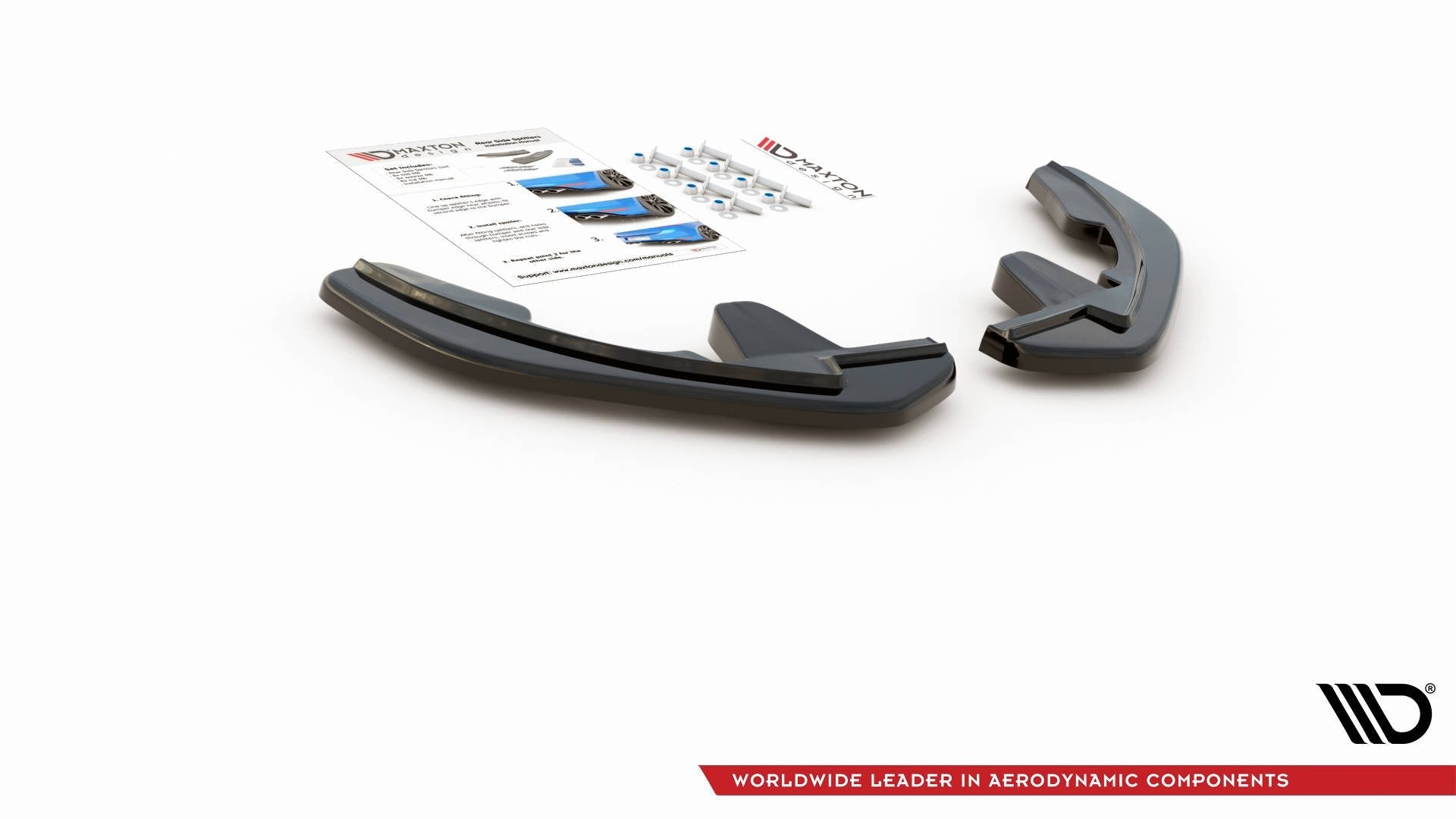 Maxton Design - Heck Ansatz Flaps Diffusor für Renault Megane Mk.4 GT - Line - Aerowerk.