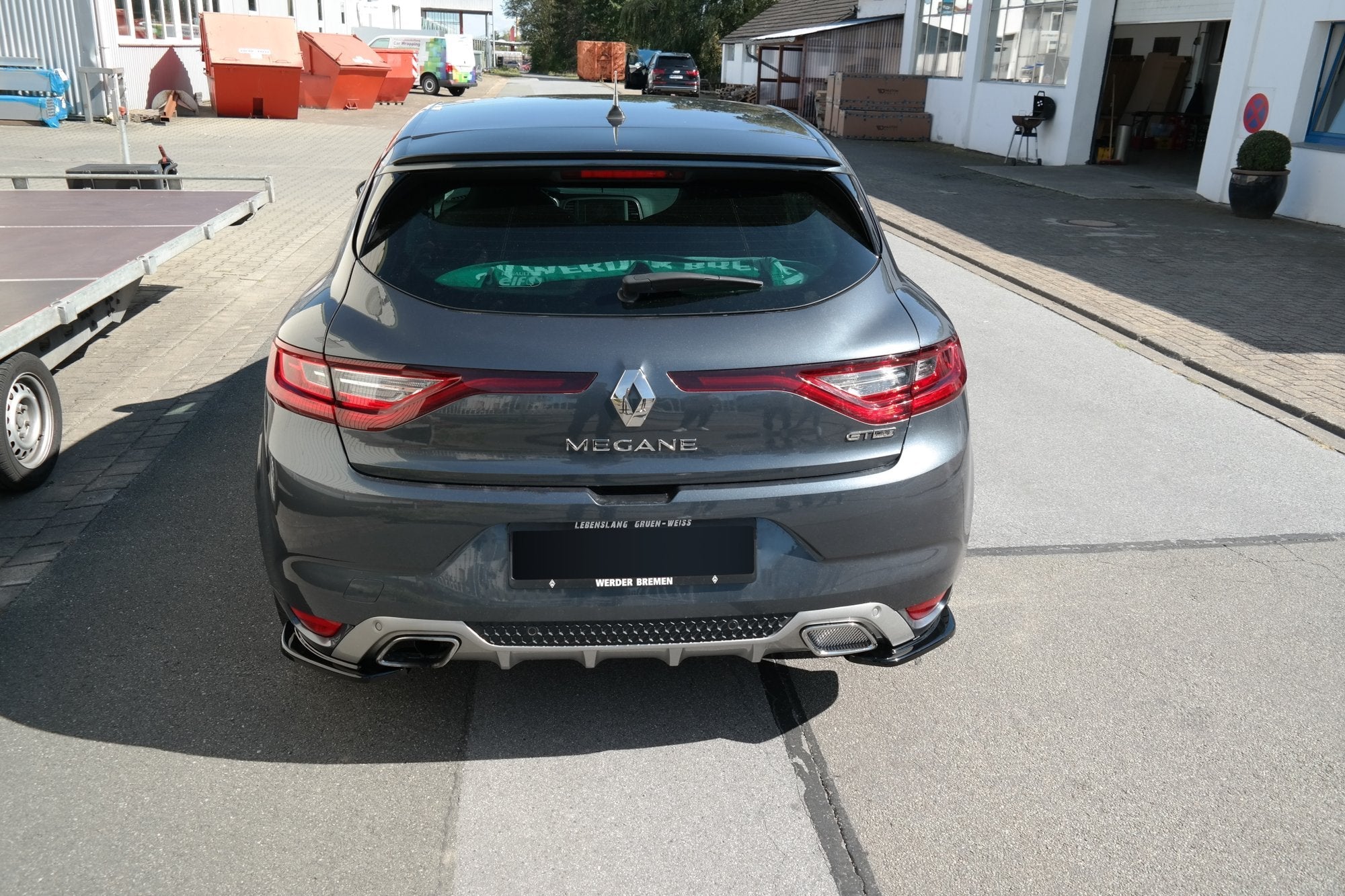 Maxton Design - Heck Ansatz Flaps Diffusor für Renault Megane Mk.4 GT - Line - Aerowerk.
