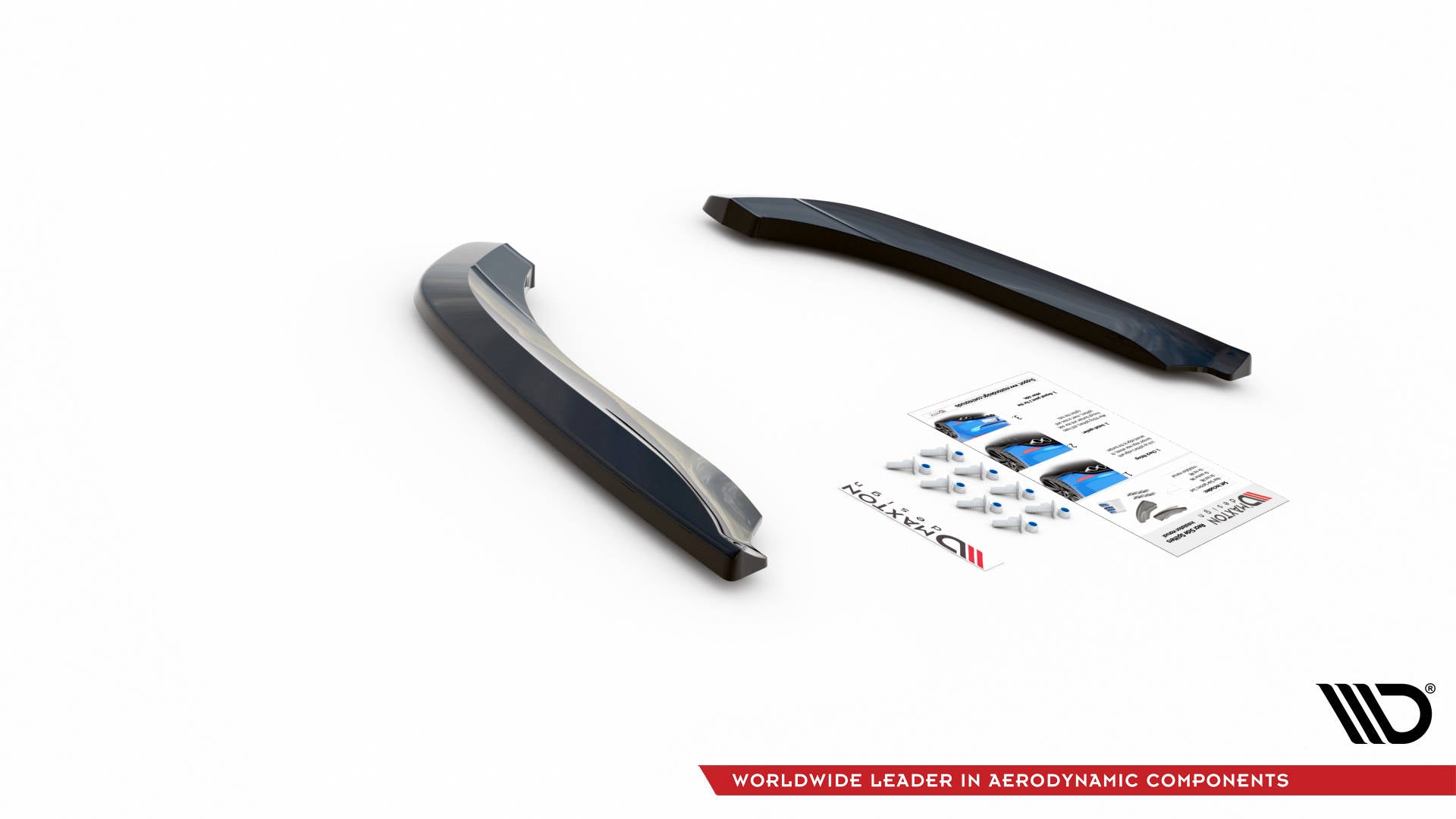 Maxton Design - Heck Ansatz Flaps Diffusor für Seat Exeo Carbon Look - Aerowerk.