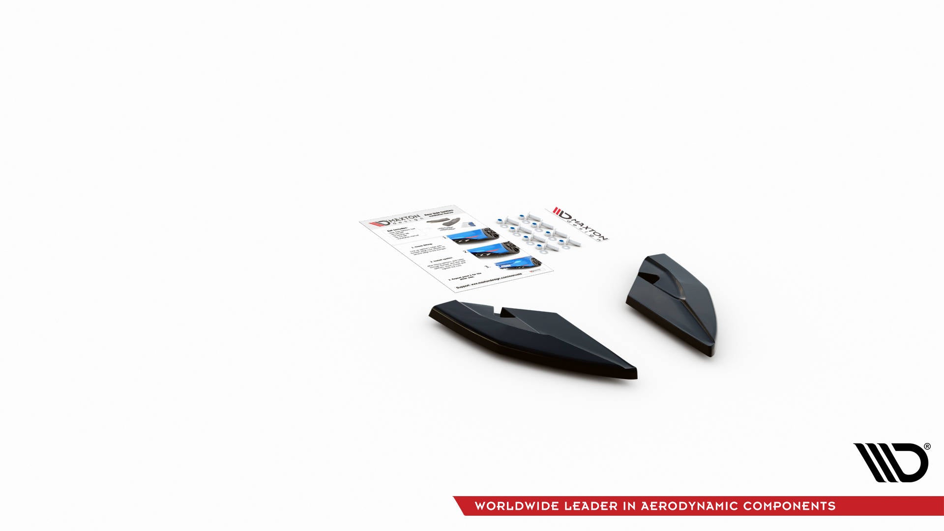 Maxton Design - Heck Ansatz Flaps Diffusor für Seat Leon FR Hatchback Mk4 - Aerowerk.