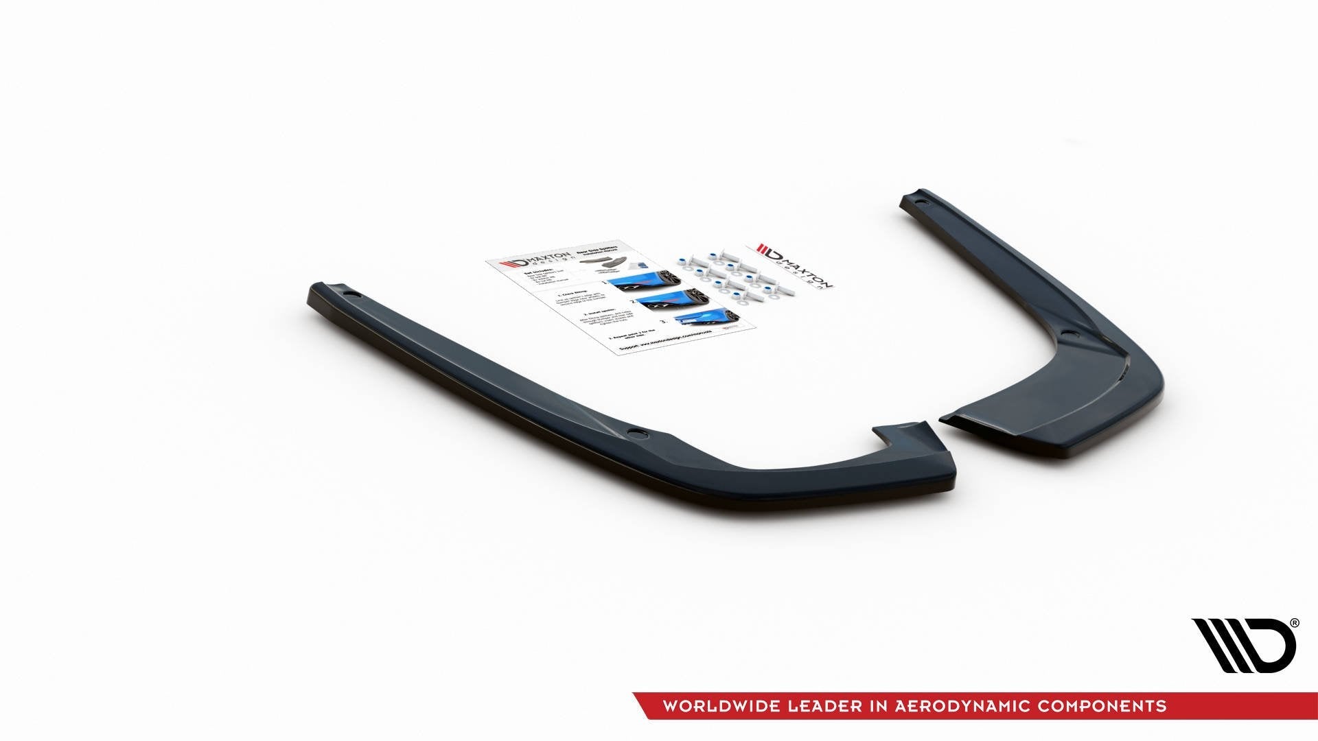 Maxton Design - Heck Ansatz Flaps Diffusor für Seat Leon FR ST Mk4 - Aerowerk.