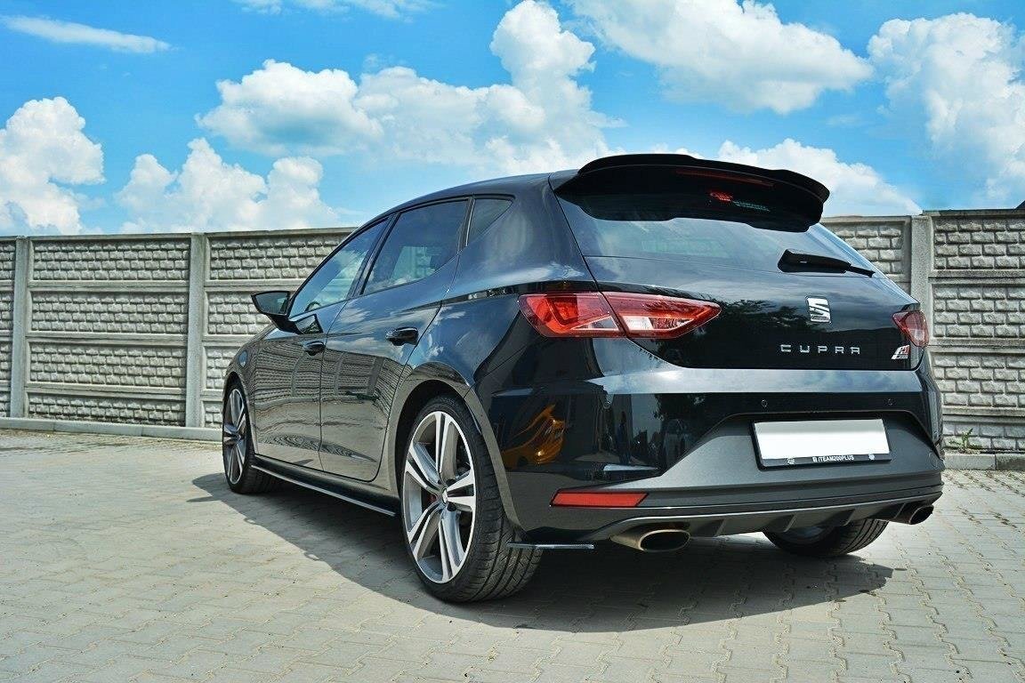 Maxton Design - Heck Ansatz Flaps Diffusor für SEAT LEON III CUPRA / FR - Aerowerk.