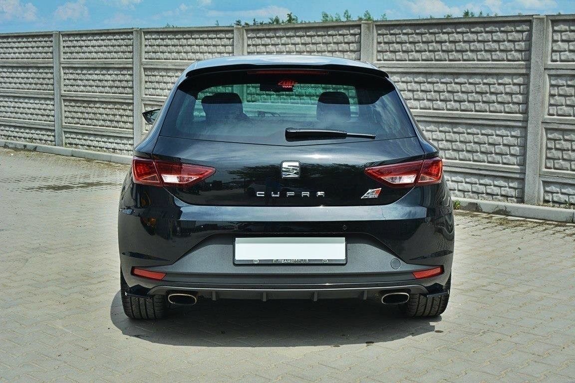 Maxton Design - Heck Ansatz Flaps Diffusor für SEAT LEON III CUPRA / FR - Aerowerk.