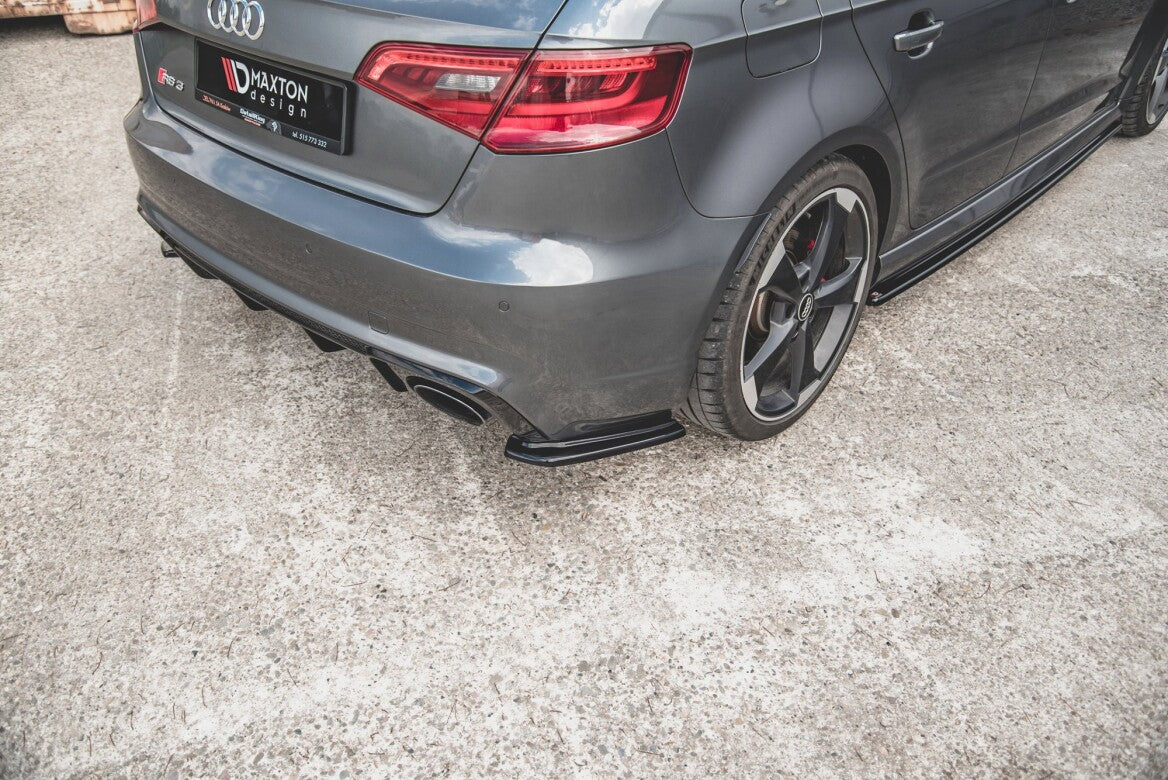 Heck Ansatz Flaps Diffusor V.1 für Audi RS3 8V Sportback - Aerowerk.