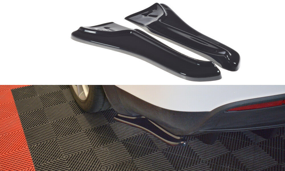Heck Ansatz Flaps Diffusor V.1 für TESLA MODEL X - Aerowerk.