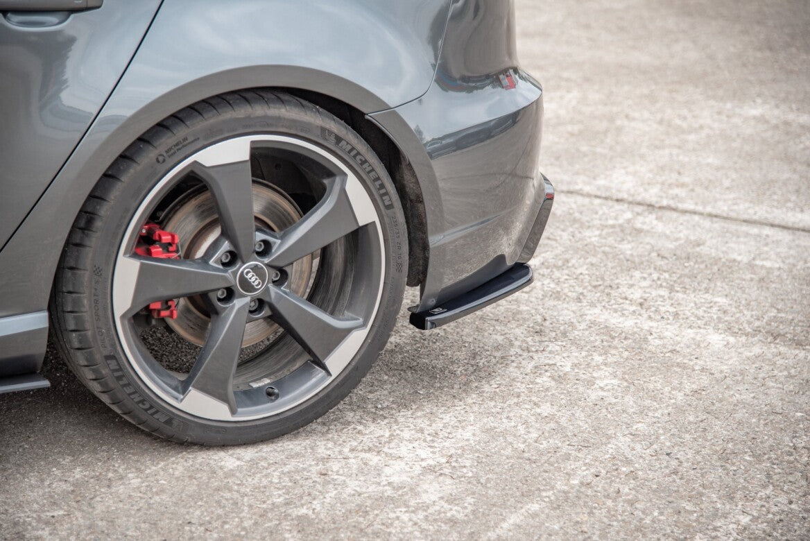 Heck Ansatz Flaps Diffusor V.2 für Audi RS3 8V Sportback - Aerowerk.