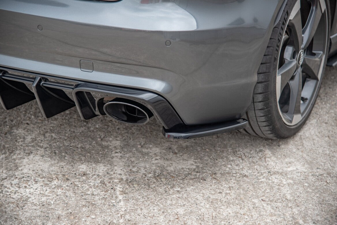 Heck Ansatz Flaps Diffusor V.2 für Audi RS3 8V Sportback - Aerowerk.