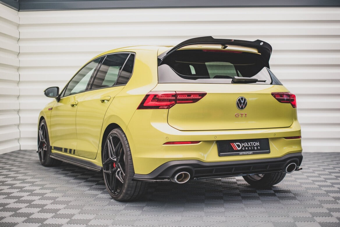 Heck Ansatz Flaps Diffusor V.2 für VW Golf 8 GTI Clubsport - Aerowerk.