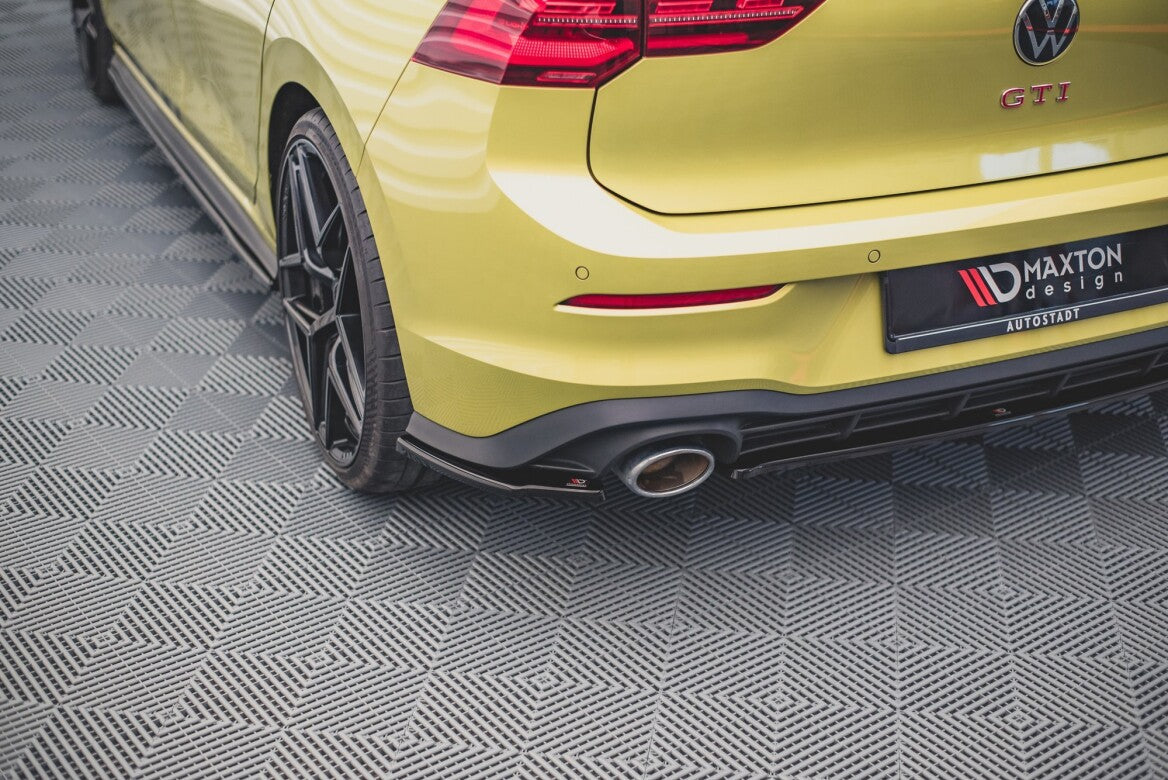 Heck Ansatz Flaps Diffusor V.2 für VW Golf 8 GTI Clubsport - Aerowerk.