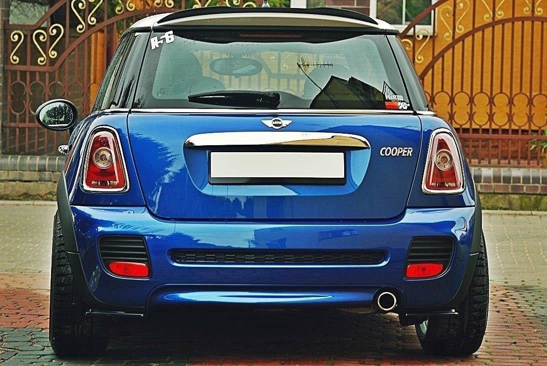 Maxton Design - Heck Ansatz Flaps Diffusor V1 für MINI COOPER R56 JCW - Aerowerk.