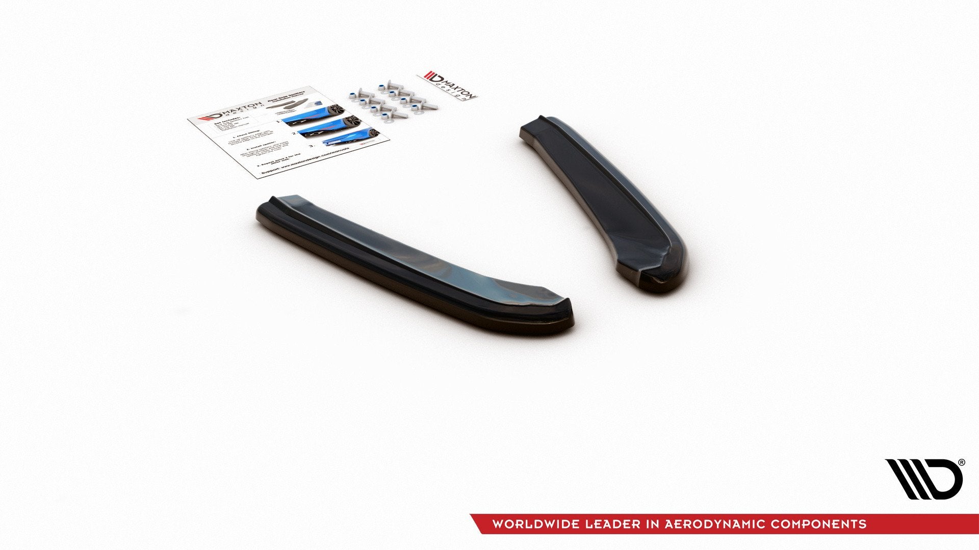 Maxton Design - Heck Ansatz Flaps Diffusor V1 für Seat Leon Cupra Mk3 FL Sportstourer - Aerowerk.