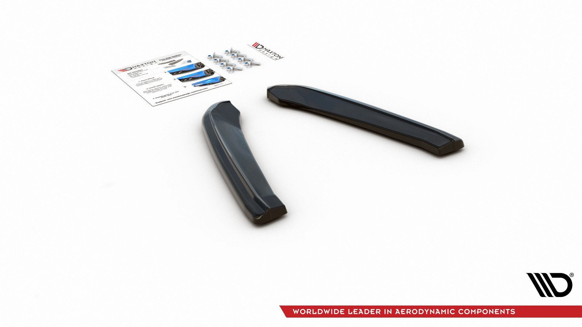 Maxton Design - Heck Ansatz Flaps Diffusor V1 für Seat Leon Cupra Mk3 FL Sportstourer - Aerowerk.
