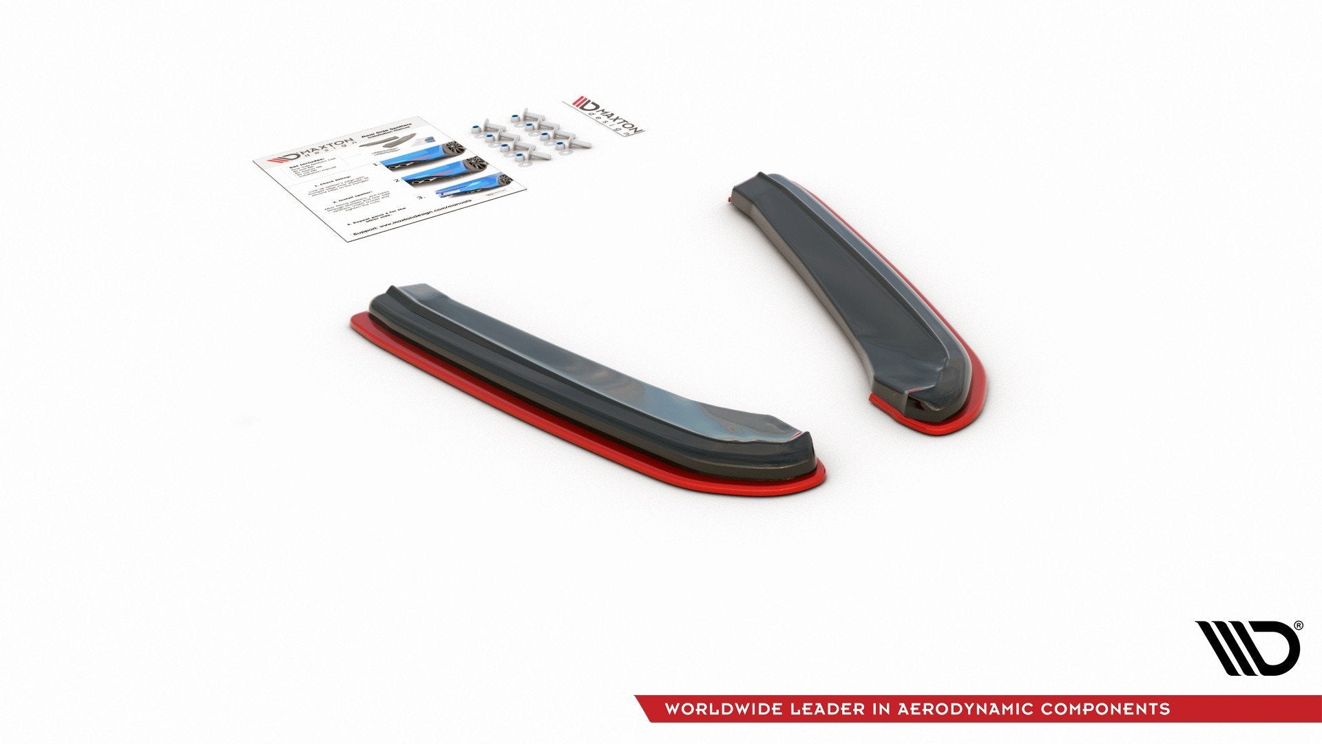 Maxton Design - Heck Ansatz Flaps Diffusor V2 passend für Seat Leon Mk3 Cupra ST Facelift - Aerowerk.