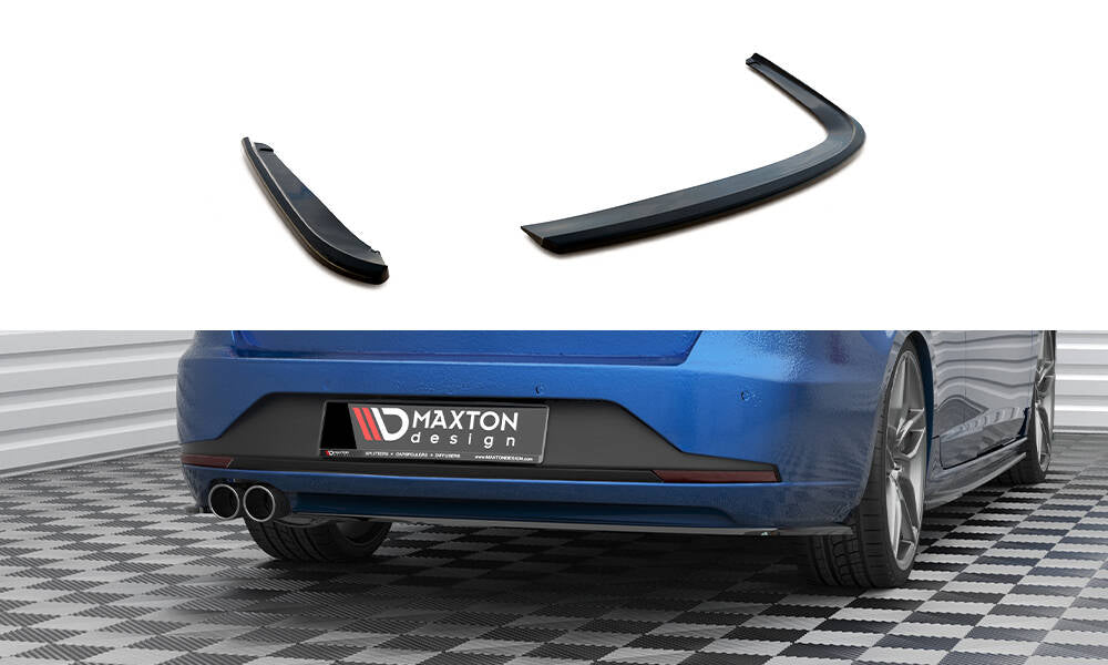 Maxton Design - Heck Ansatz Flaps Diffusor V3 für Seat Leon FR Sportstourer Mk3 - Aerowerk.