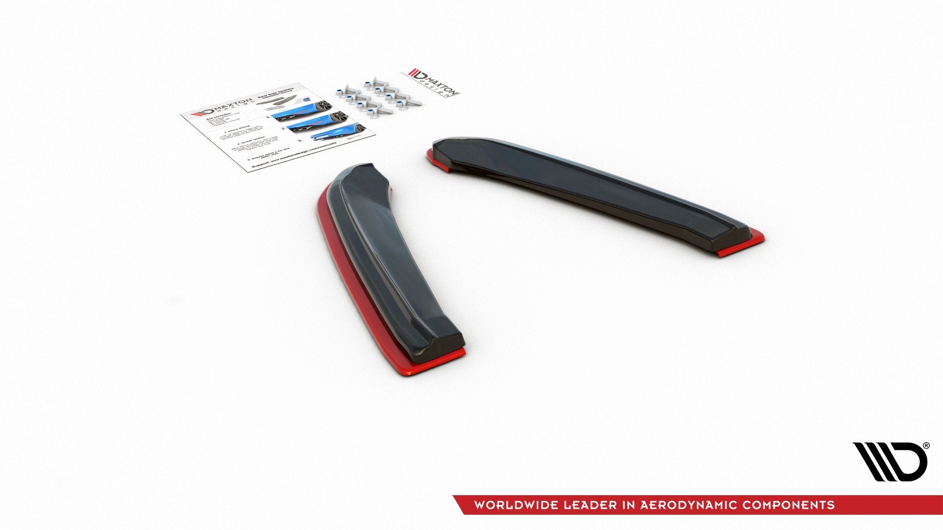 Maxton Design - Heck Ansatz Flaps Diffusor V4 für Seat Leon Cupra Mk3 FL Sportstourer - Aerowerk.