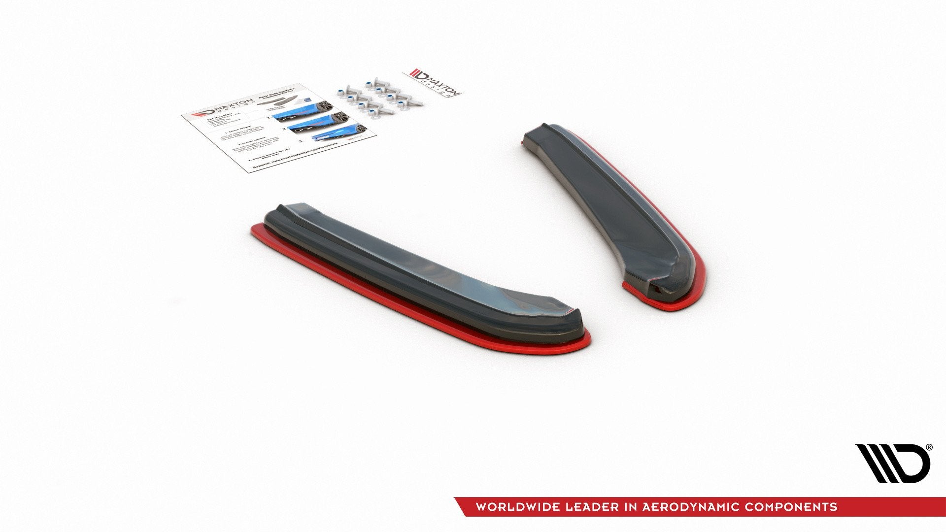 Maxton Design - Heck Ansatz Flaps Diffusor V4 für Seat Leon Cupra Mk3 FL Sportstourer - Aerowerk.