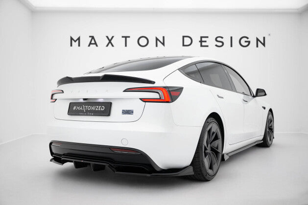 Heck Spoiler Aufsatz Abrisskante 3D für Tesla Model 3
