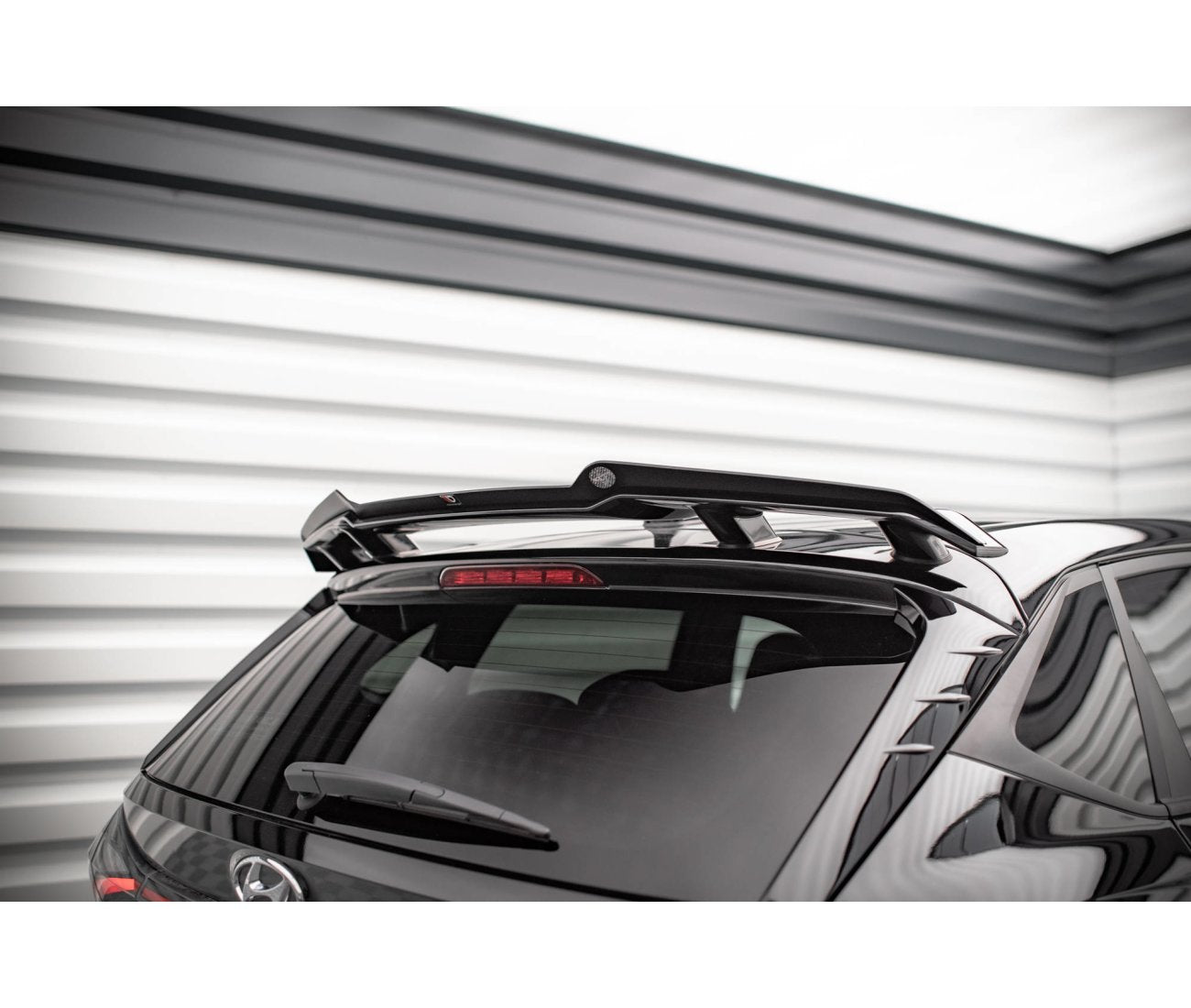Heck Spoiler Aufsatz Abrisskante für Hyundai I20N