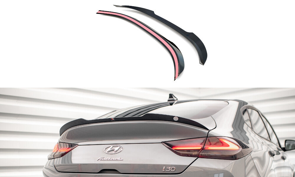 Heck Spoiler Aufsatz Abrisskante für Hyundai I30 Fastback N-Line