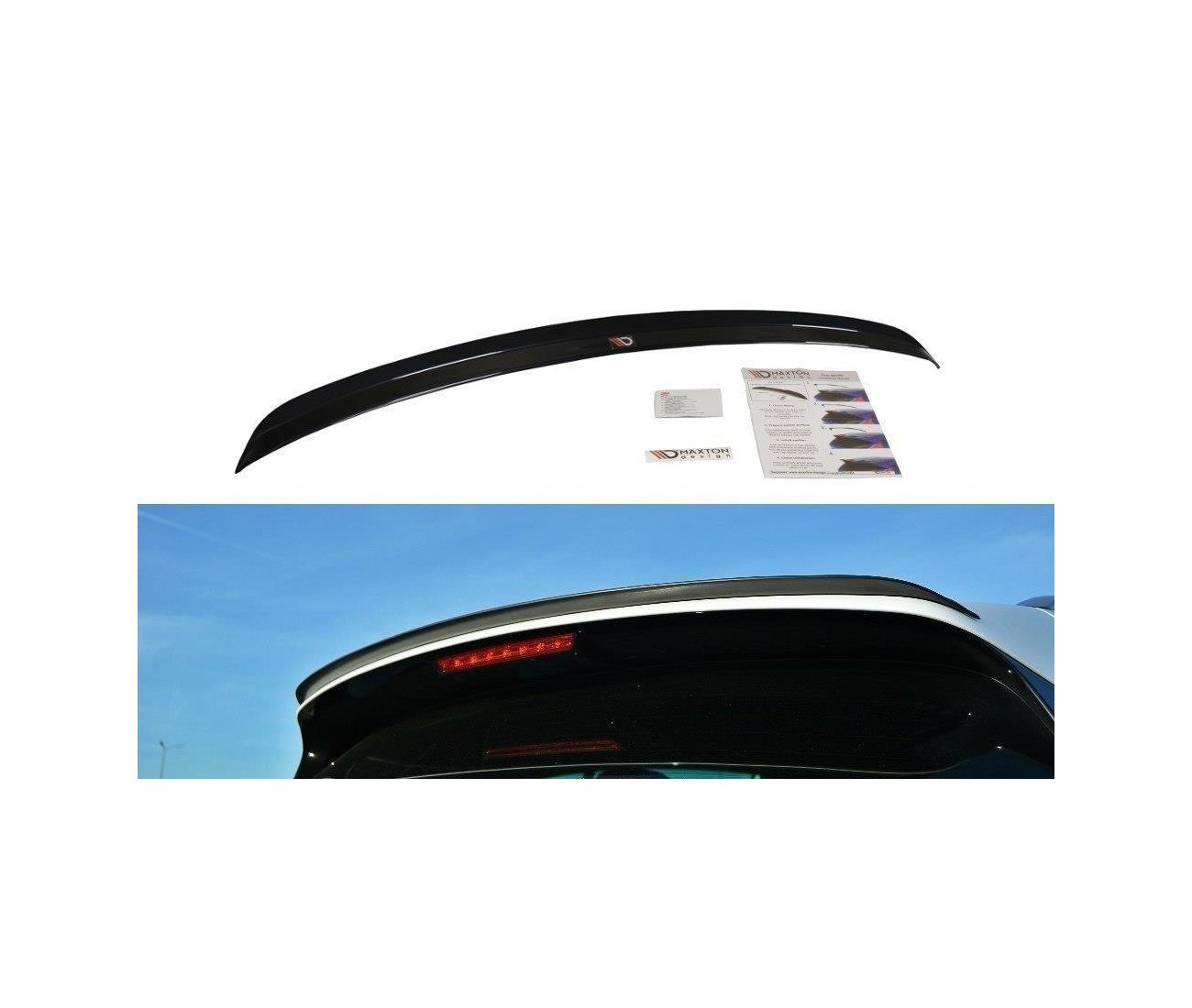 Heck Spoiler Aufsatz Abrisskante für Kia Sportage GT-Line