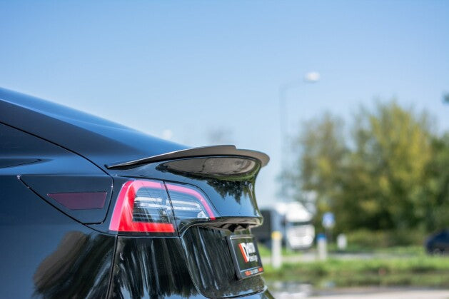 Heck Spoiler Aufsatz Abrisskante für Tesla Model 3