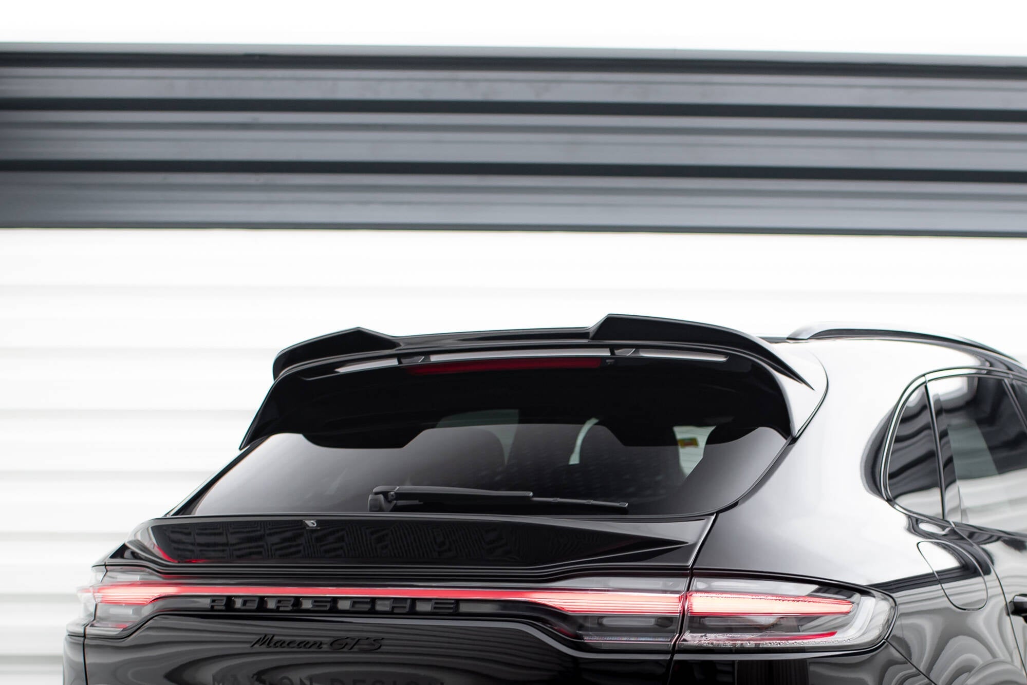 Maxton Design - Höher Spoiler 3D für Porsche Macan GTS Mk1 Facelift 2 - Aerowerk.