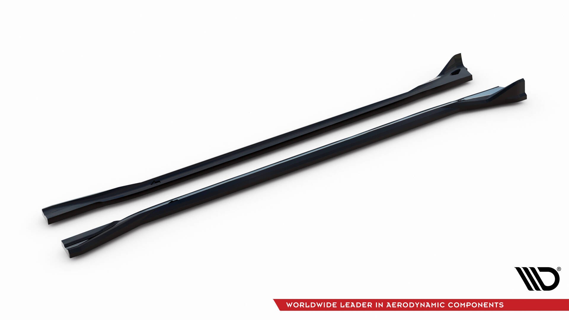 Maxton Seitenschweller Ansatz für BMW XM G09 schwarz Hochglanz