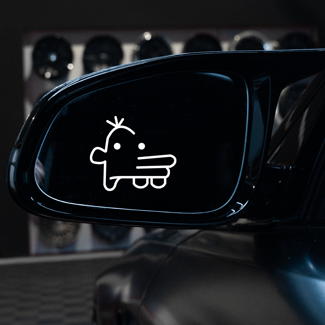 MIRROR STICKER MANNI - Aerowerk.