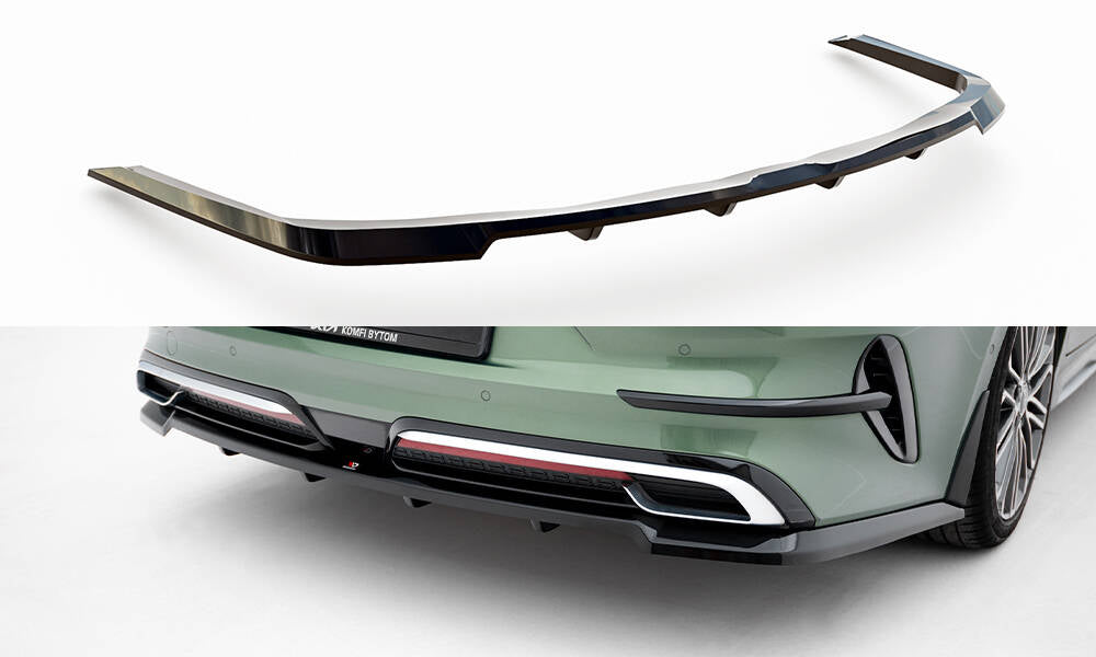 Maxton Design - Mittlerer Cup Diffusor DTM Look Heck Ansatz für Kia Proceed GT - Line Mk1 Facelift - Aerowerk.