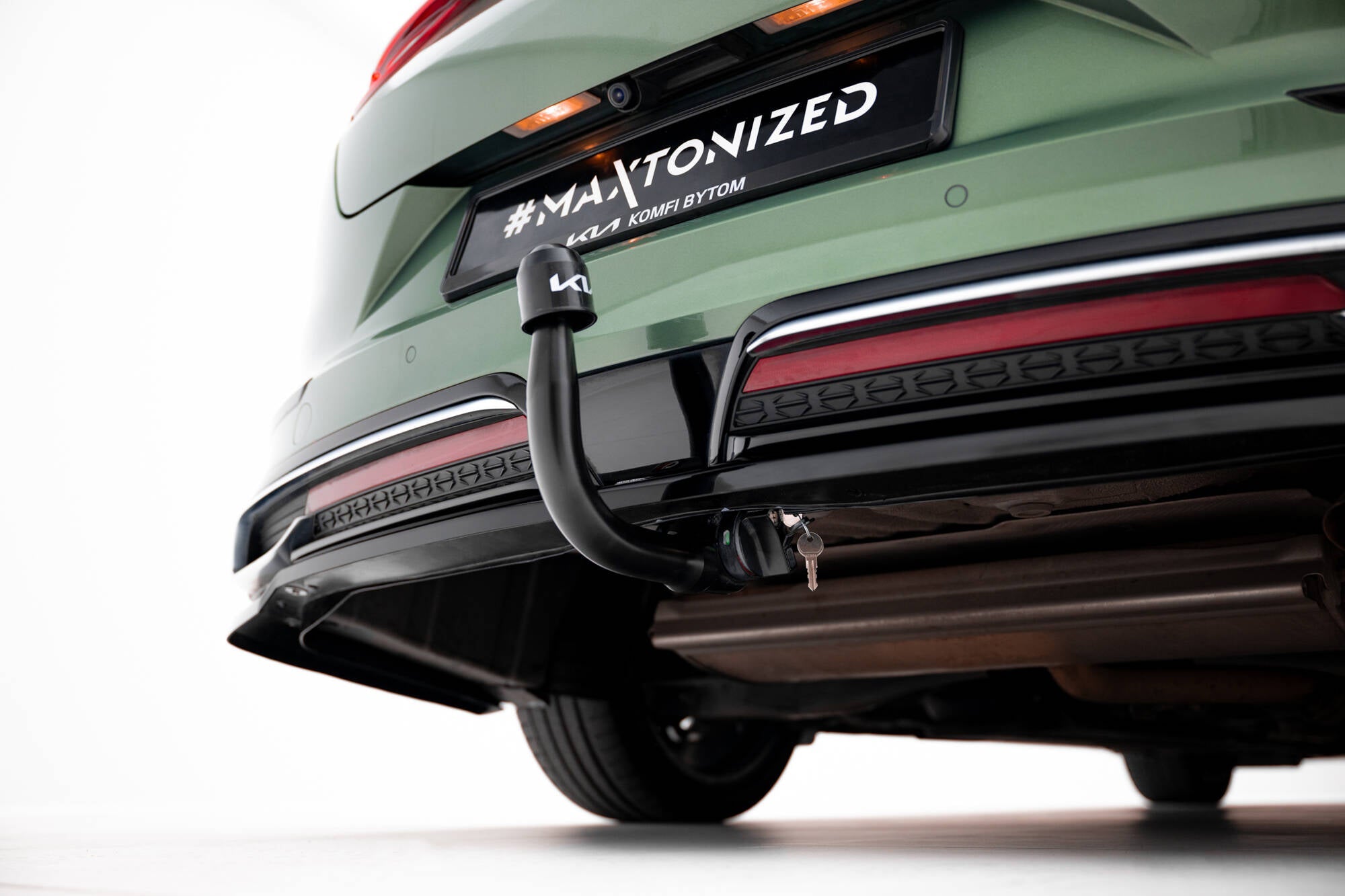 Maxton Design - Mittlerer Cup Diffusor DTM Look Heck Ansatz für Kia Proceed GT - Line Mk1 Facelift - Aerowerk.