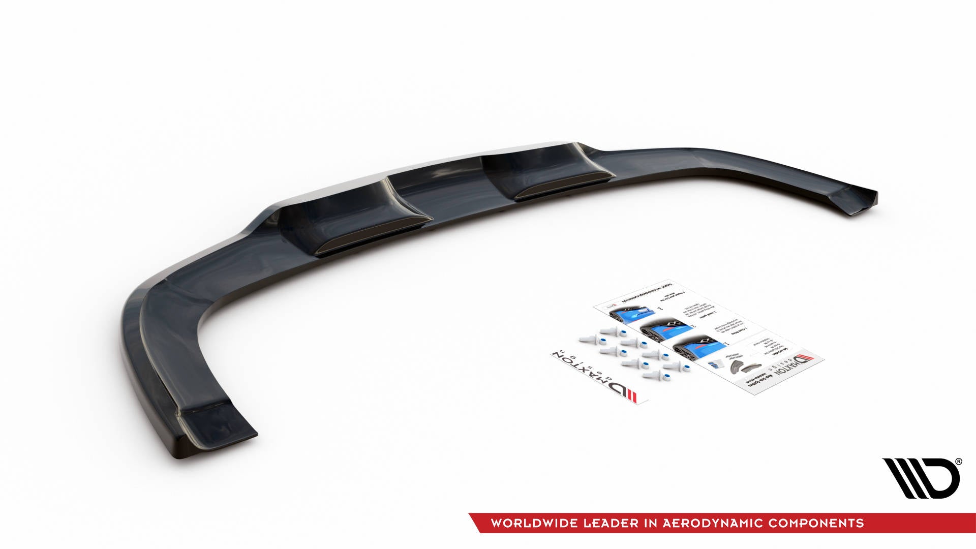 Maxton Design - Mittlerer Cup Diffusor DTM Look Heck Ansatz für Kia XCeed Mk1 - Aerowerk.